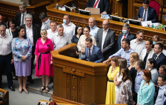 "Голос" закликав блокувати правки до мовного закону, внесені до бюджетного законопроекту