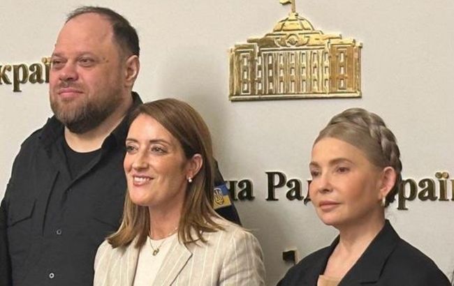 Тимошенко зустрілась з президенткою Європарламенту Мецолою