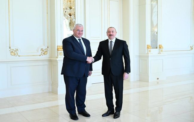 Сибіга зустрівся з президентом Азербайджану у Баку: обговорили посилення партнерства