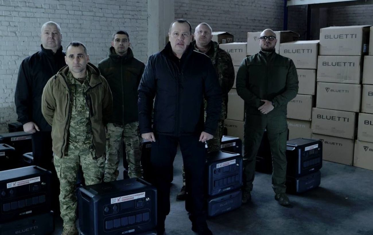 28 бригада отримала велику партію зарядних станцій від "Української команди", - Палатний