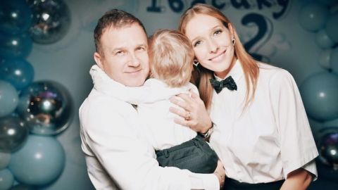 Похож на папу: Катя Осадчая очаровала "зимним" снимком подросшего сыночка