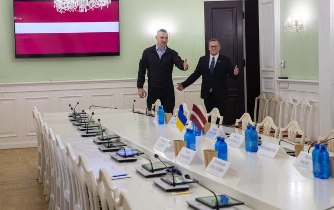 Новый Киев Милитари Хаб и не только. Кличко и мэр Риги обсудили начало реализации совместных проектов