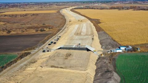 На трасі Н-31 у Дніпропетровській області будують 2 мости, 6 розв'язок та естакаду