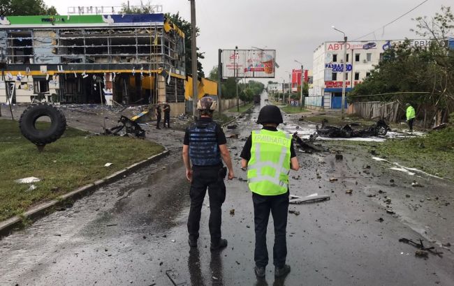 Ракетный обстрел Харькова: данные о состоянии пострадавших и фото последствий