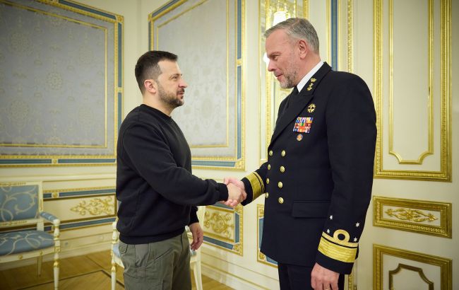 Зеленський обговорив додаткову ППО для України з головою військового комітету НАТО