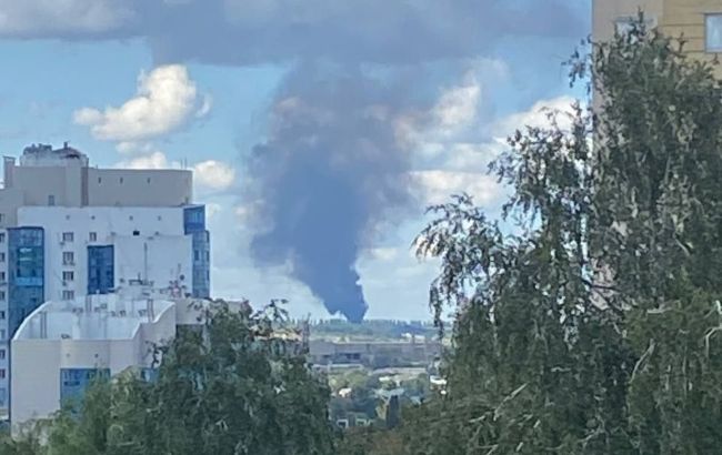 В Белгороде "прилет" дрона: целью могла быть вертолетная площадка (фото)