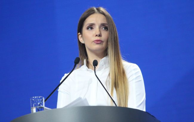 Дочь Тимошенко выступила на съезде "Батькивщины"