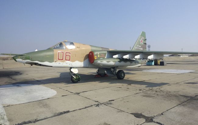 Українські військові збили черговий російський штурмовик Су-25