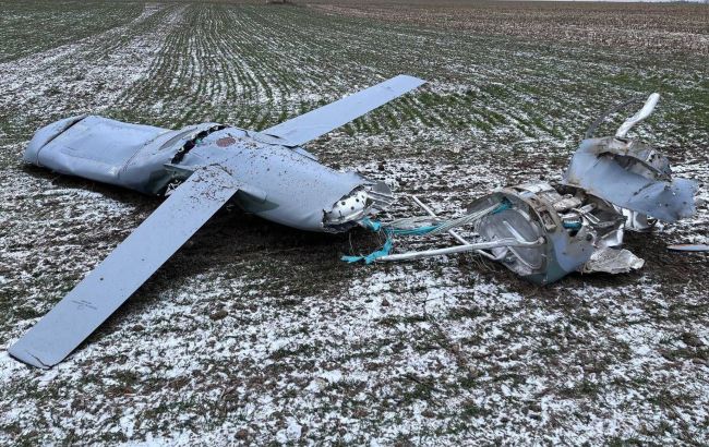 Повітряні Сили показали фото збитої російської ракети Х-101