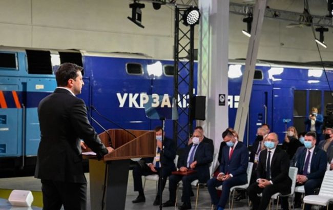Зеленський дав старт новому напрямку "Великого будівництва" - на залізниці