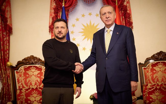 Пленные, производство оружия, Черное море. Зеленский начал встречу с Эрдоганом