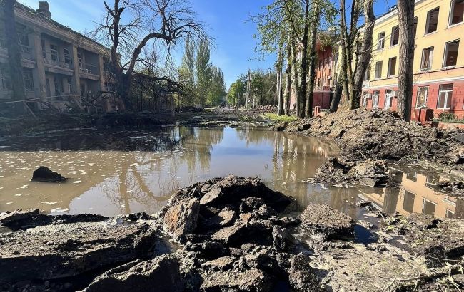 Вночі окупанти обстріляли Краматорськ ракетами (фото)