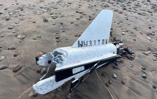 На пляжі у Латвії виявили уламок російського дрона "Гербера"