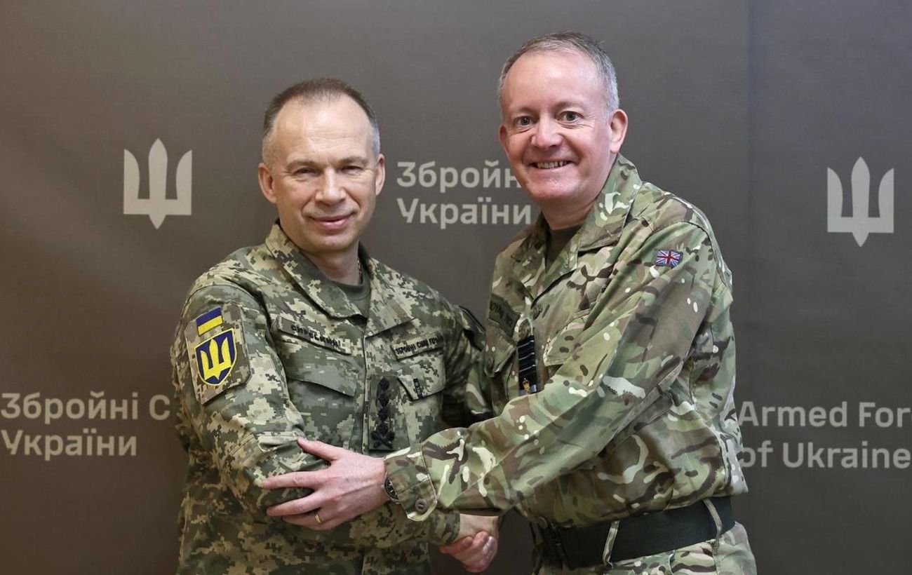 Сирський обговорив з британською делегацією потреби ЗСУ в засобах ураження