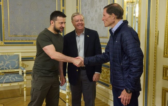 Зеленский провел встречу с сенаторами США