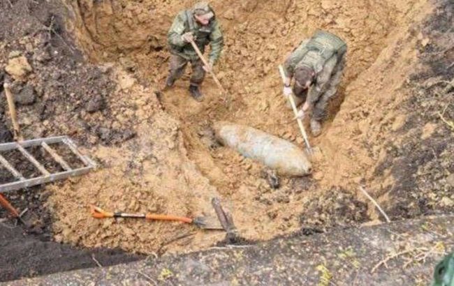 В Белгородской области РФ нашли авиабомбу весом 500 кг