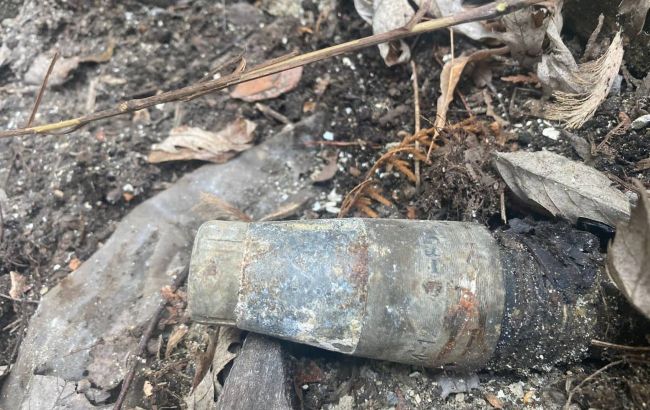 У Бучі знайшли гранатометний снаряд росіян