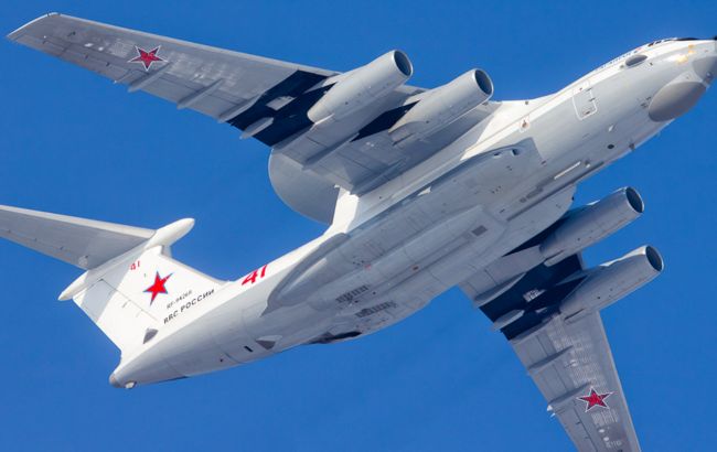 Військові показали відео останнього польоту літака А-50 РФ