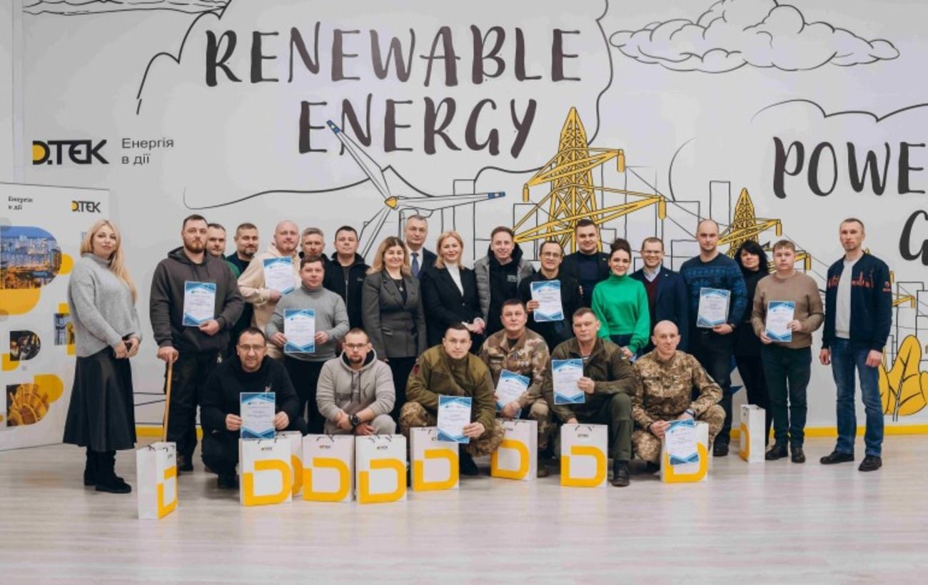 ДТЕК відкрив курс із сонячної енергетики для ветеранів: чому це важливо