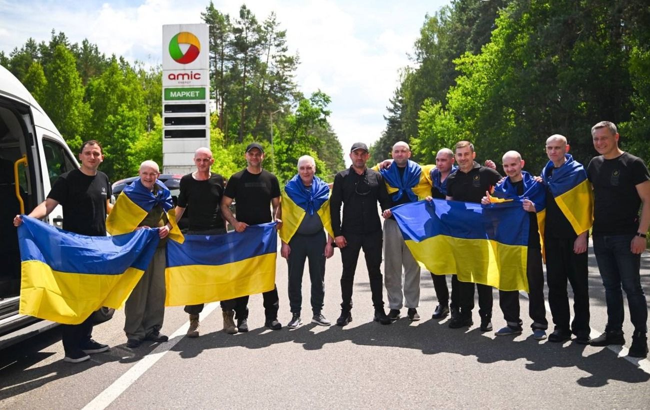 Україна повернула з російського полону ще сімох цивільних