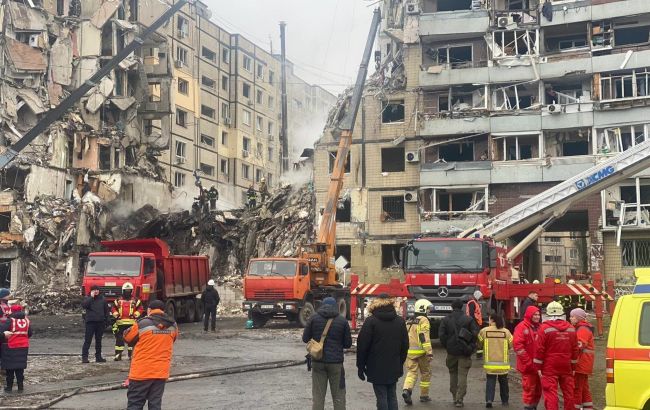 Число жертв в результате ракетного удара по Днепру возросло до 25