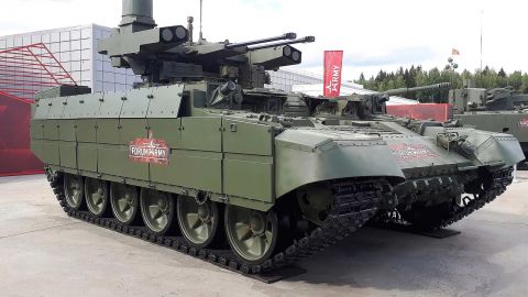 Военные показали первый уничтоженный российский "Терминатор" в Украине (видео)