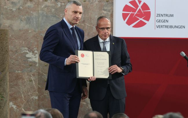 Кличко наградили премией за права человека им. Франца Верфеля