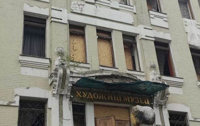 У Дніпрі вдруге пошкоджено Художній музей внаслідок атаки РФ
