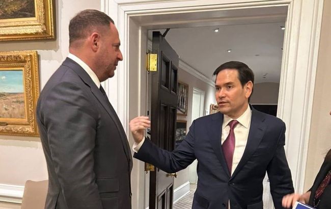 Єрмак обговорив з Рубіо посилення української ППО та переговори у Стамбулі