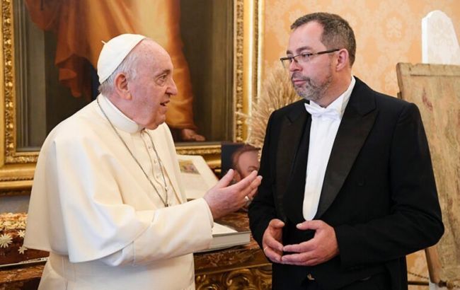 Папа Римский назвал Дугину "невинной жертвой" войны. Посол Украины отреагировал