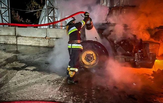 В Румынии показали видео российской атаки на порт Рени в Одесской области