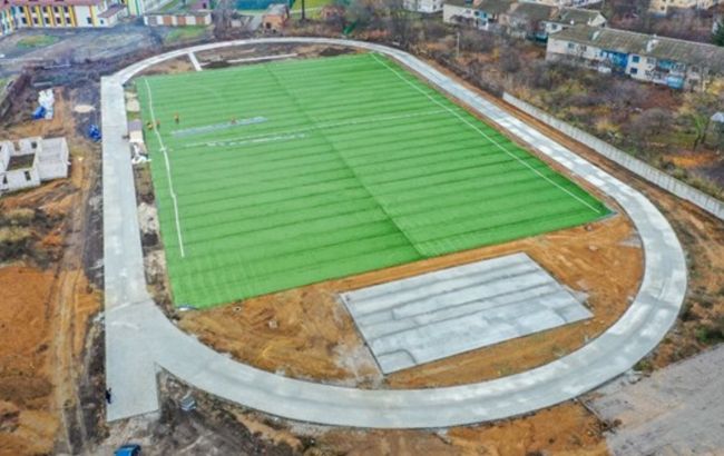 У Софіївці Дніпропетровської області почали реконструкцію 60-річного стадіону