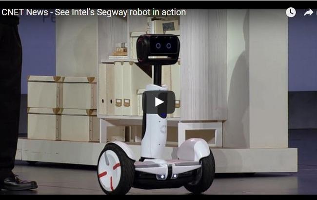 Intel и Segway разработали ховерборд-робота