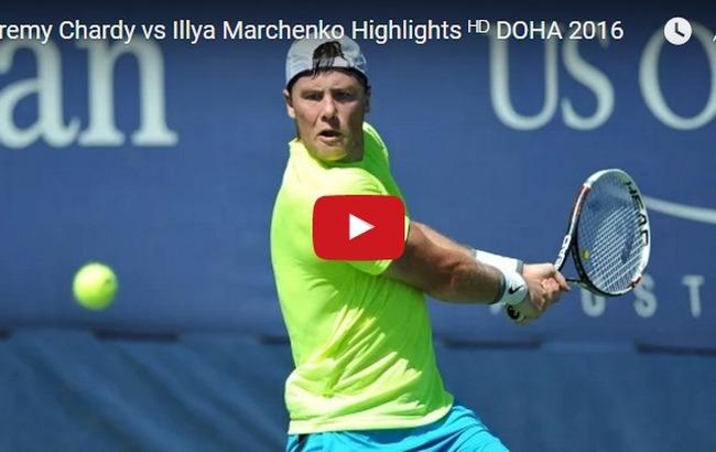 Украинский теннисист победил француза и побил рекорд в Дохе