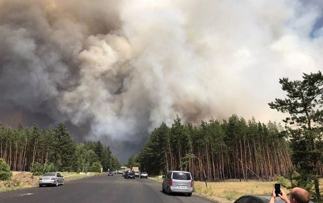 Число жертв пожаров в Луганской области достигло 6, на место едет глава ГСЧС