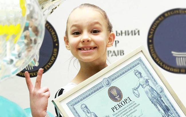 Семилетняя жительница Одесской области установила рекорд Украины всего за пару минут
