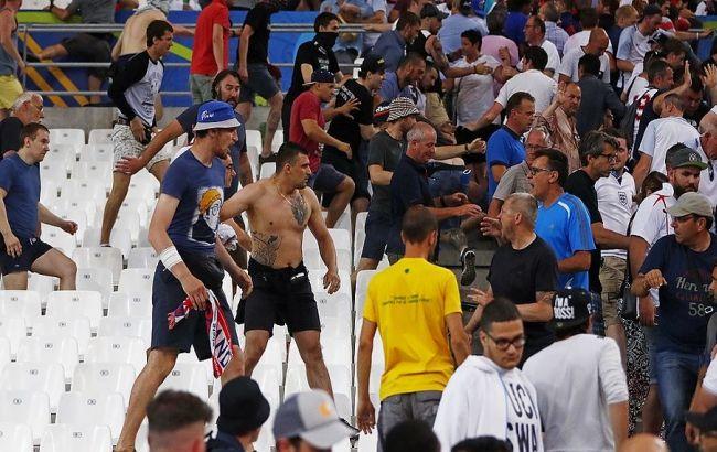 Російські вболівальники знову влаштували бійку на Євро-2016