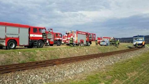 В Чехии столкнулись пассажирский и грузовой поезда, есть пострадавшие