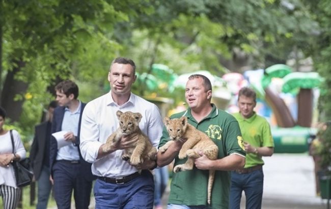 Кличко презентував концепцію оновлення Київського зоопарку