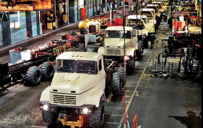 Производство грузовиков Украине в апреле снизилось на 10,9%