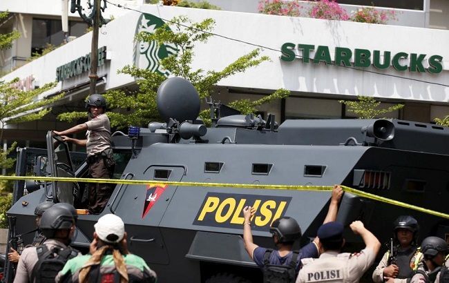 Останній вибух у Джакарті був викликаний шиною, що лопнула