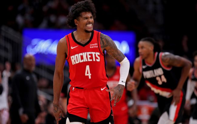 Зірка "Г'юстона" після сольного проходу "зварив" ефектний джем: момент дня в НБА