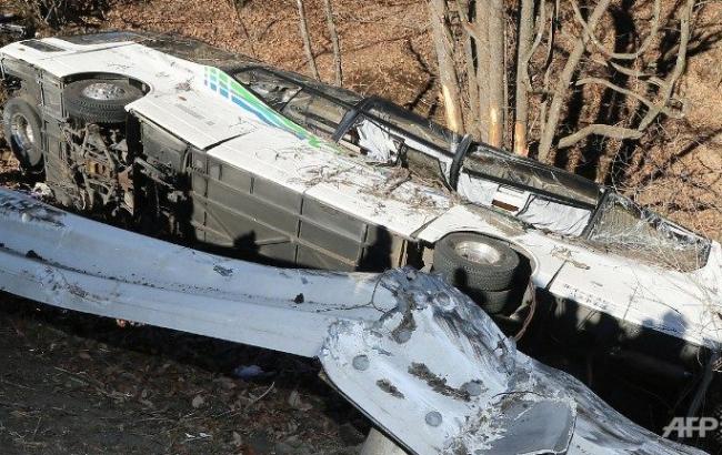 В Японии автобус с туристами попал в ДТП, погибли 14 человек