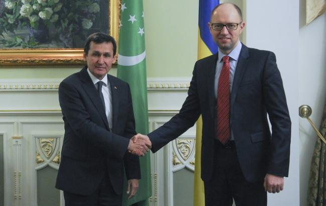 Яценюк подтвердил проведение украино-туркменской комиссии в мае