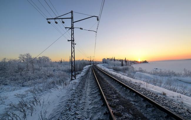 Участок железной дороги в Луганской области заблокирован