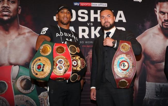 Джошуа - Паркер: где смотреть бой