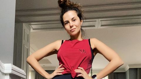 Если на выходных что-то подхрумали: Каменских провела жиросжигающую тренировку