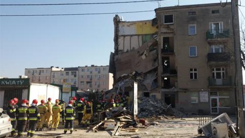 В Польше произошел взрыв в жилом доме, есть погибшие