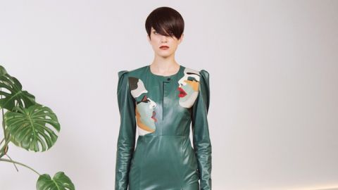 Участница "Топ-модели по-украински" Мальвина Чукля снялась в лукбуке Katerina Kvit: Прошла без кастинга