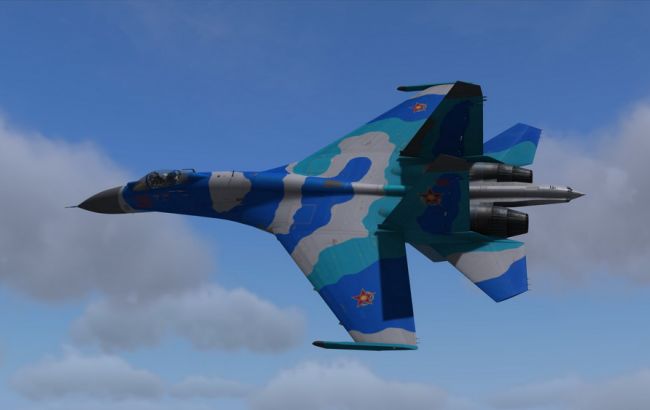 У Казахстані в ході навчального польоту розбився винищувач Су-27